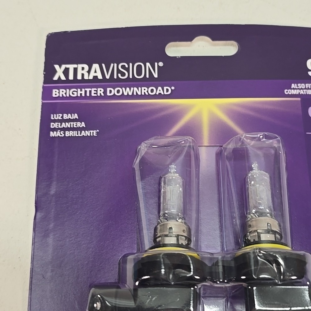 Sylvania XtraVision 9012 Two Bulbs Headlight Replacement OE HIR2 55W NEW - Picture 2 of 6